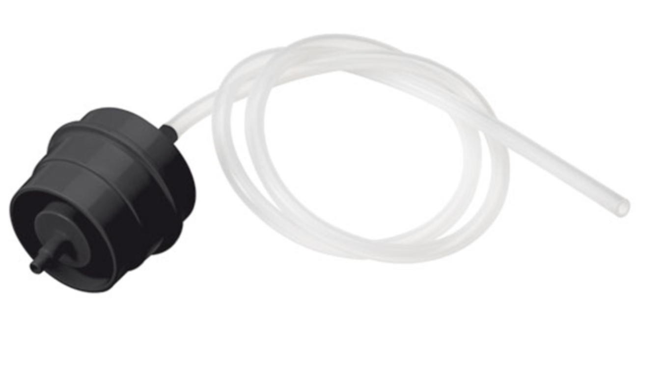 Flaschenadapter mit Aktivkohle