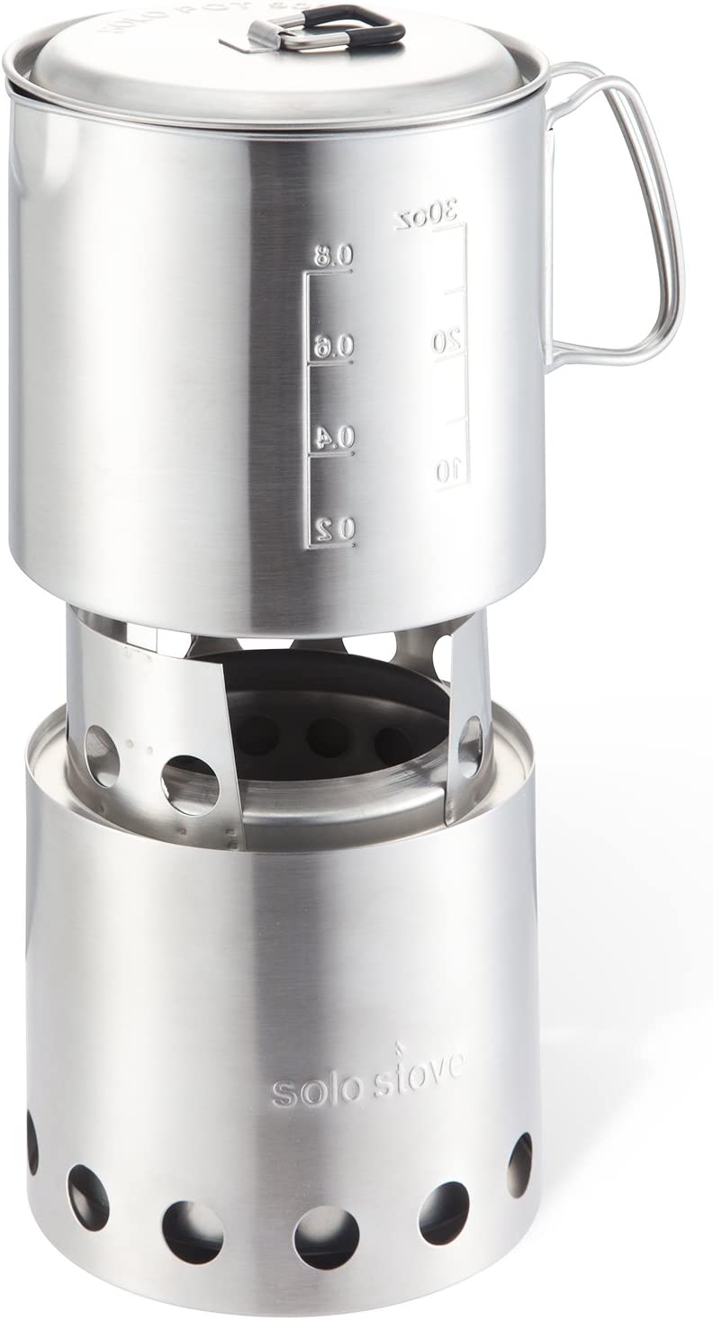 Camping Kocher Set für Holz Camping Kocher Set für Holz