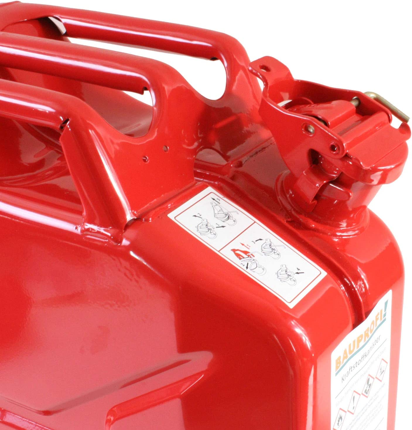 20 Liter Benzinkanister aus Metall